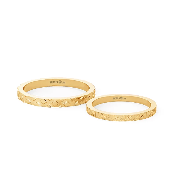 Traditional Wedding Band Set NCC1005 1